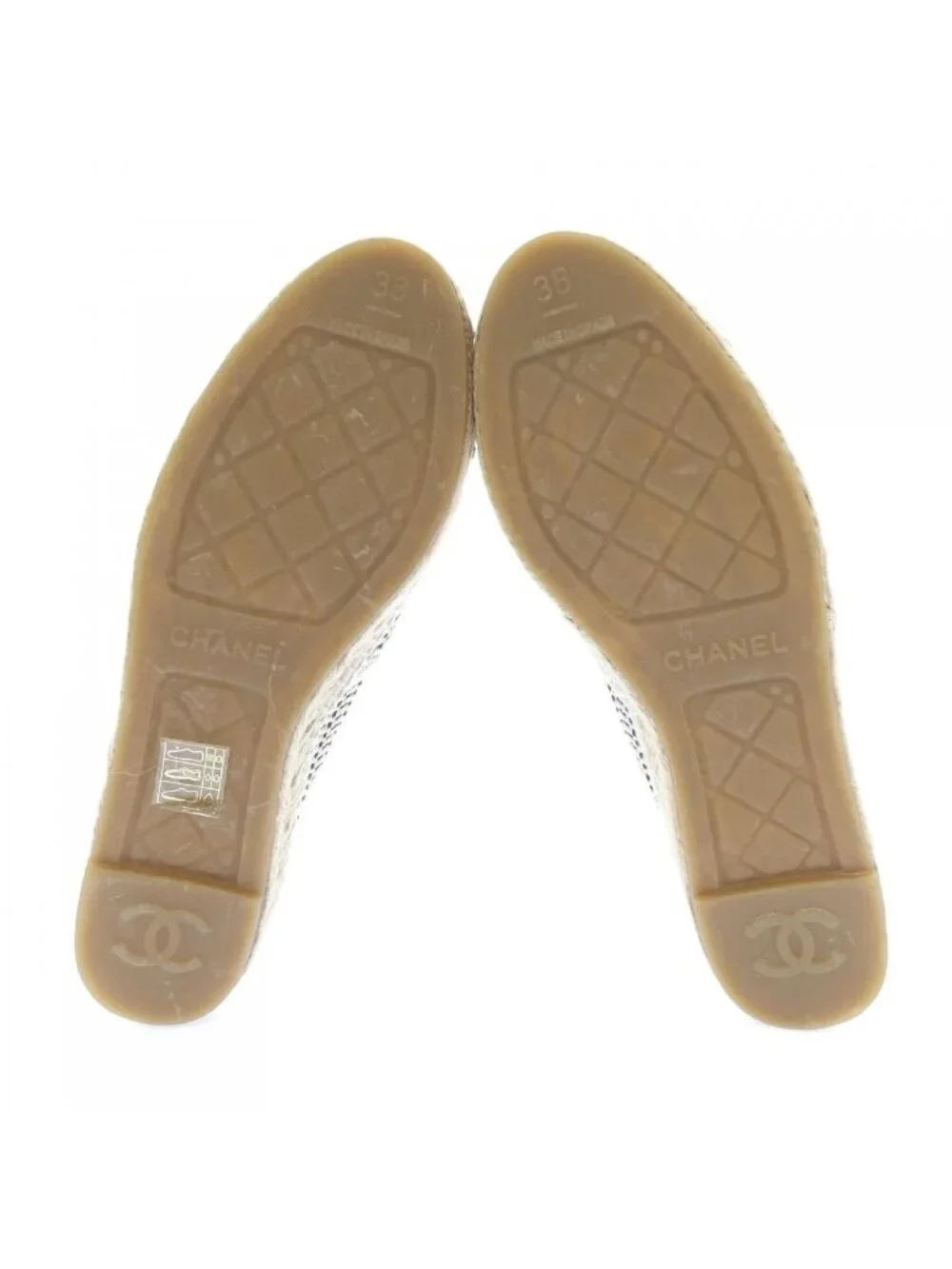 Chanel Espadrilles Shoes Black